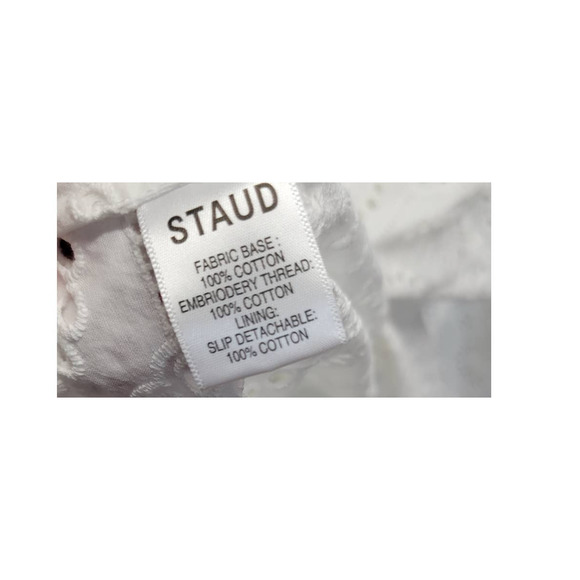 STAUD BIRKENSTOCK + STAUD Hyacinth Eyelet Dress - Picture 3 of 5